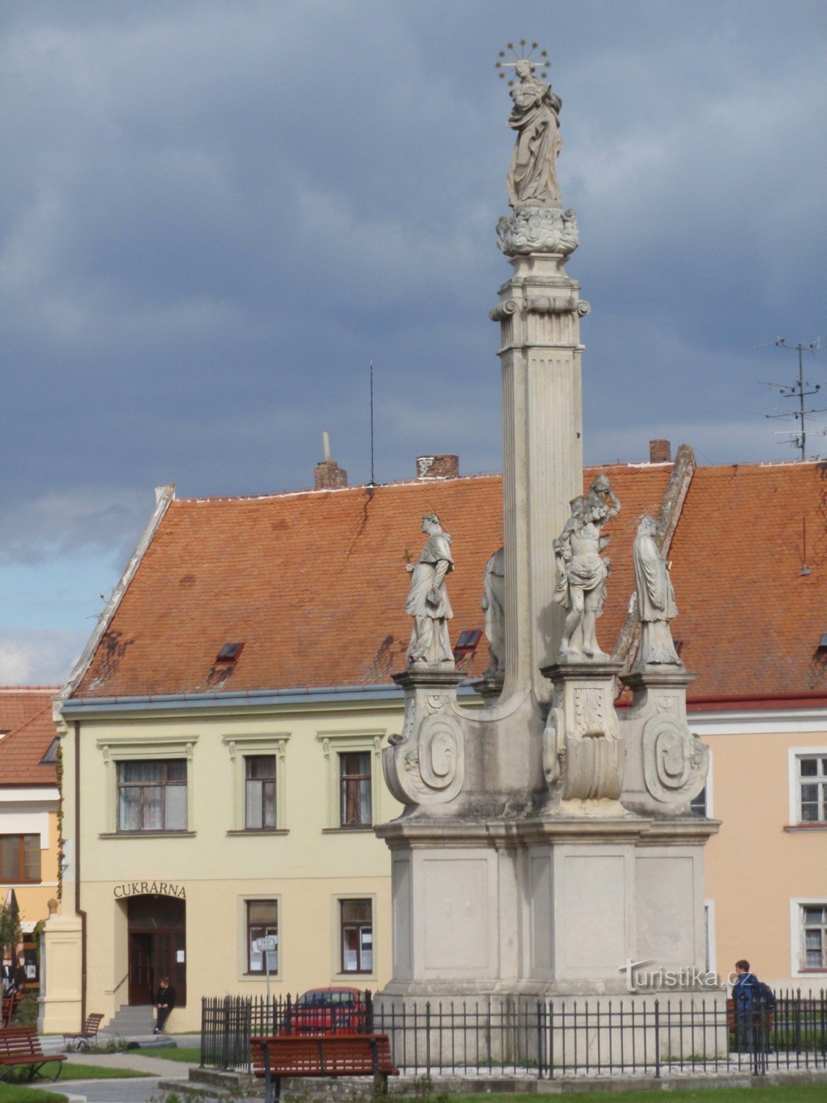 Valtice - Colonne mariale