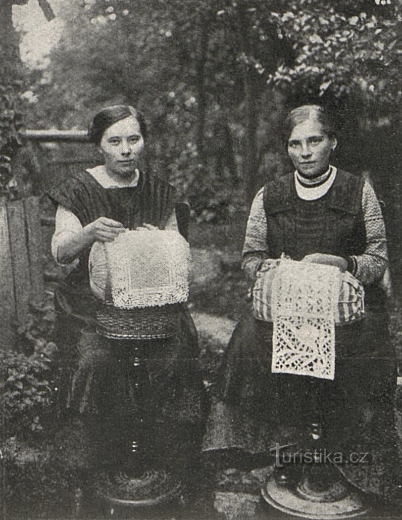 Vambereck csipkeverők az első világháború előtt