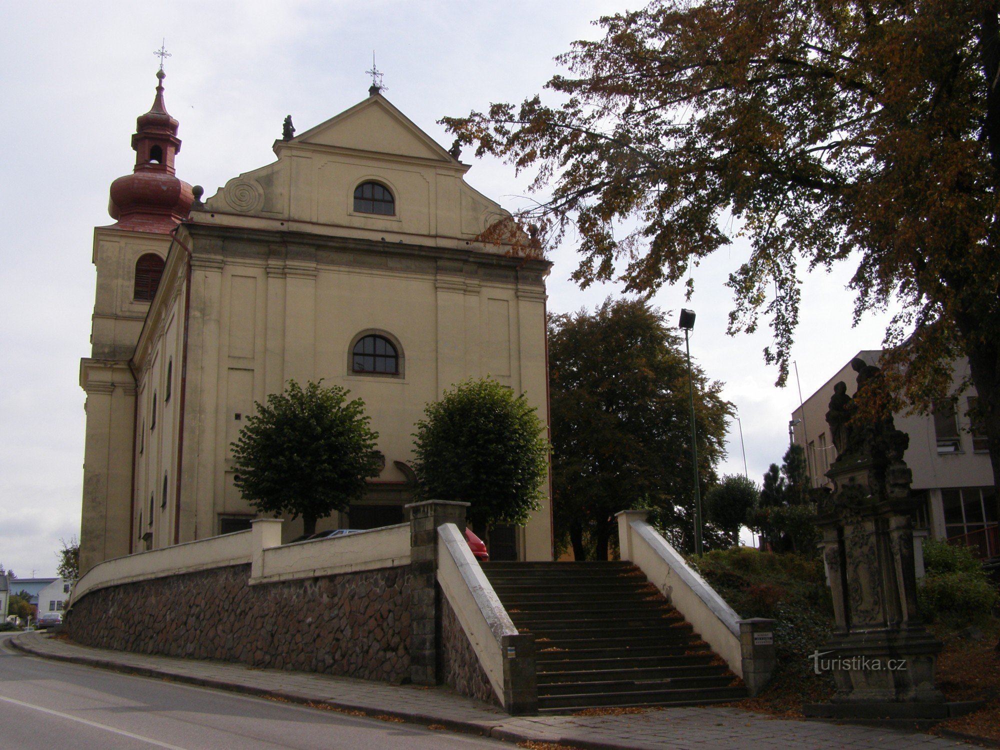 Вамберк - Церковь св. Прокопий