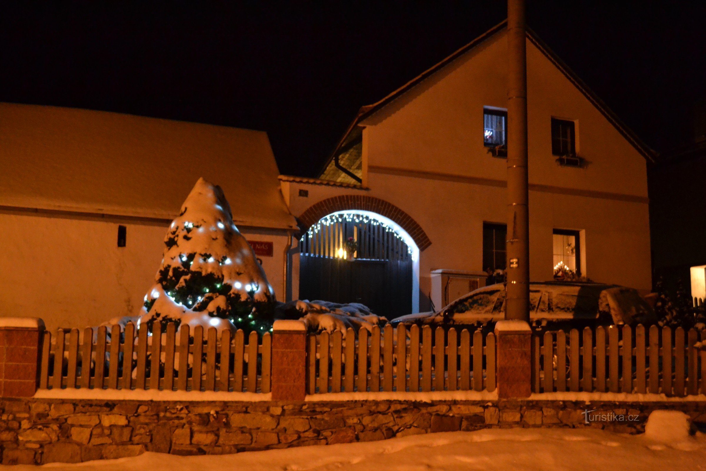 Kerst in het dorp