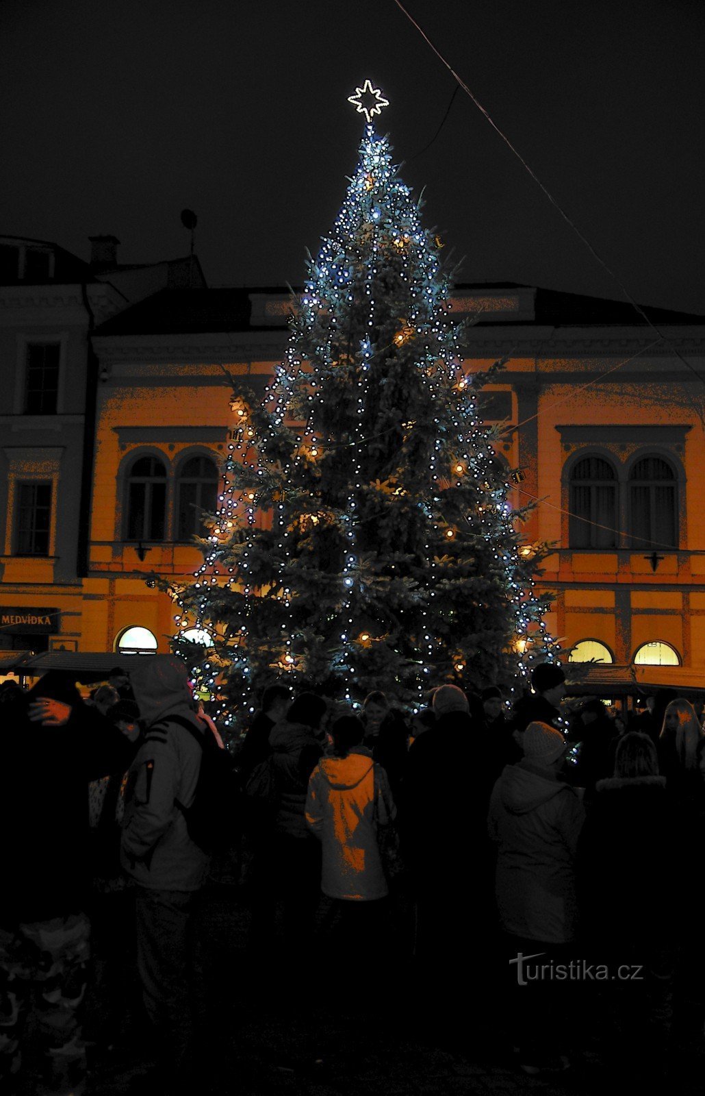 圣诞节“在 Točák”或 Šumper 来临市场
