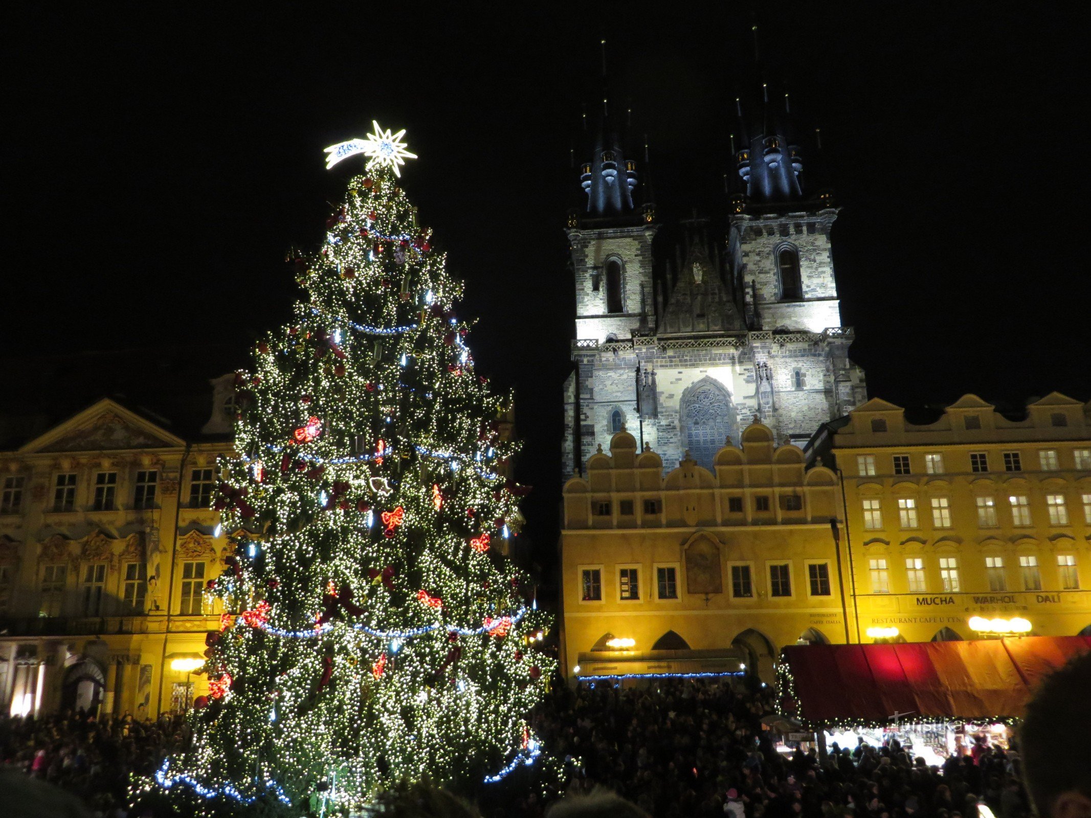 Božič v Pragi