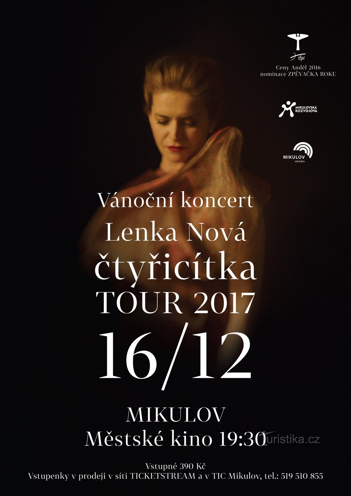 Concerto de Natal com Lenka Nova e seus Forty em Mikulov