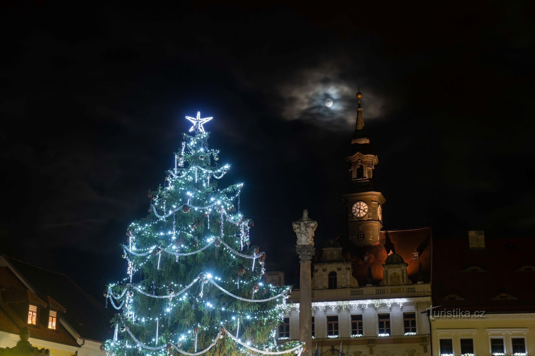 Arbre de Noël à Česká Lípa