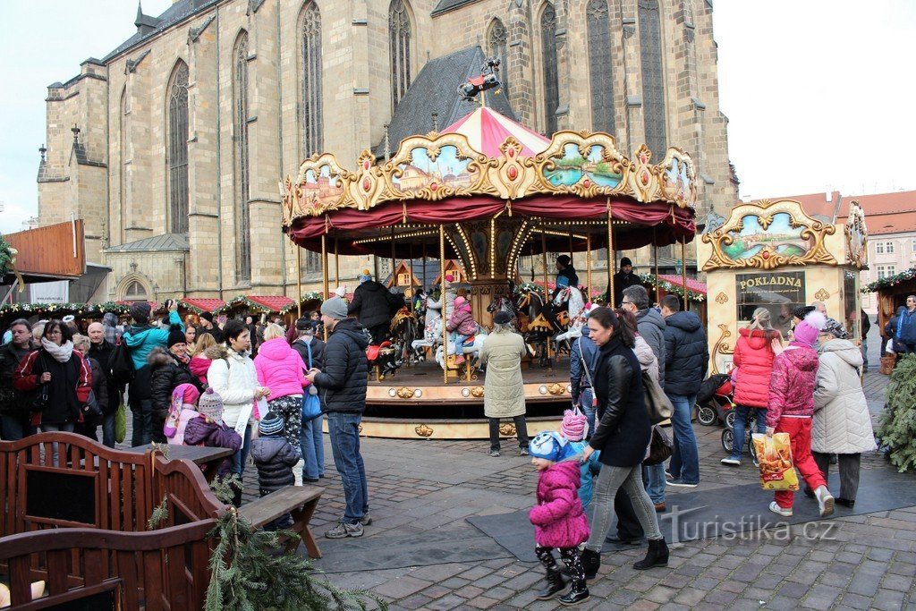 Julmarknader, karusell