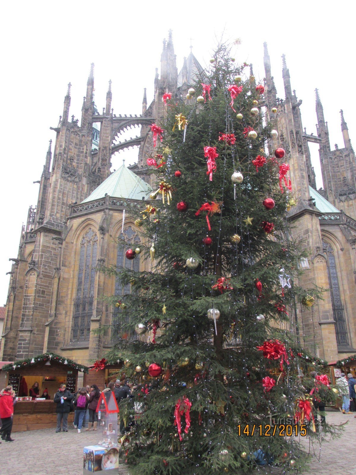 Mercados de Natal no Castelo de Praga