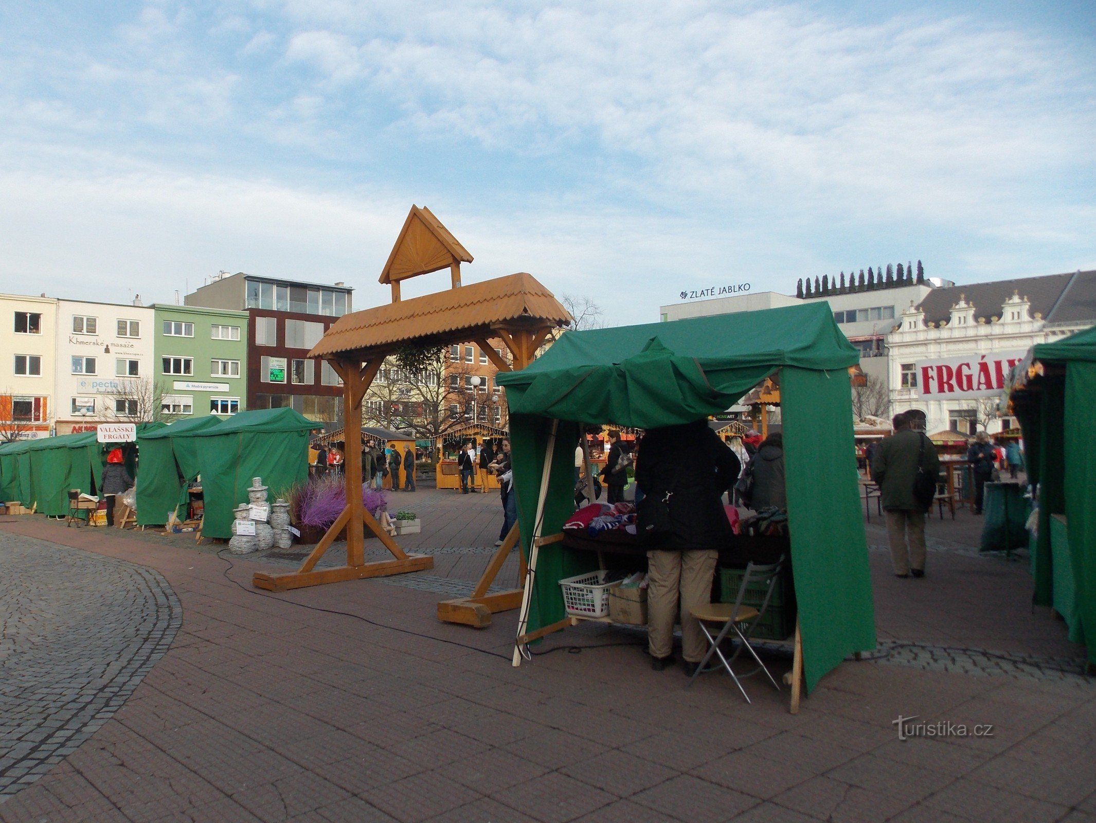 Weihnachtsmärkte in Zlín - 2014