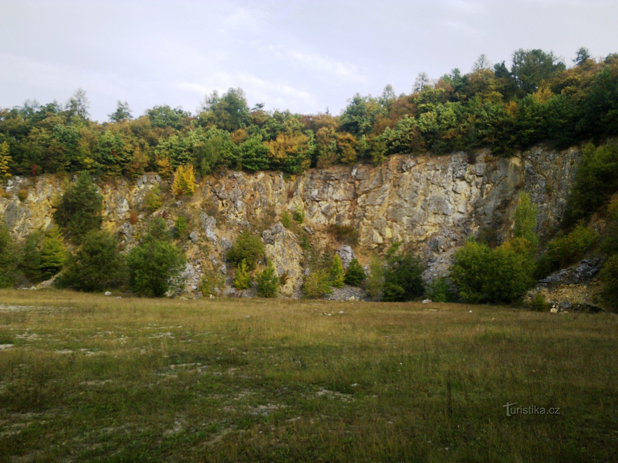 Limestone quarry under Hádkem