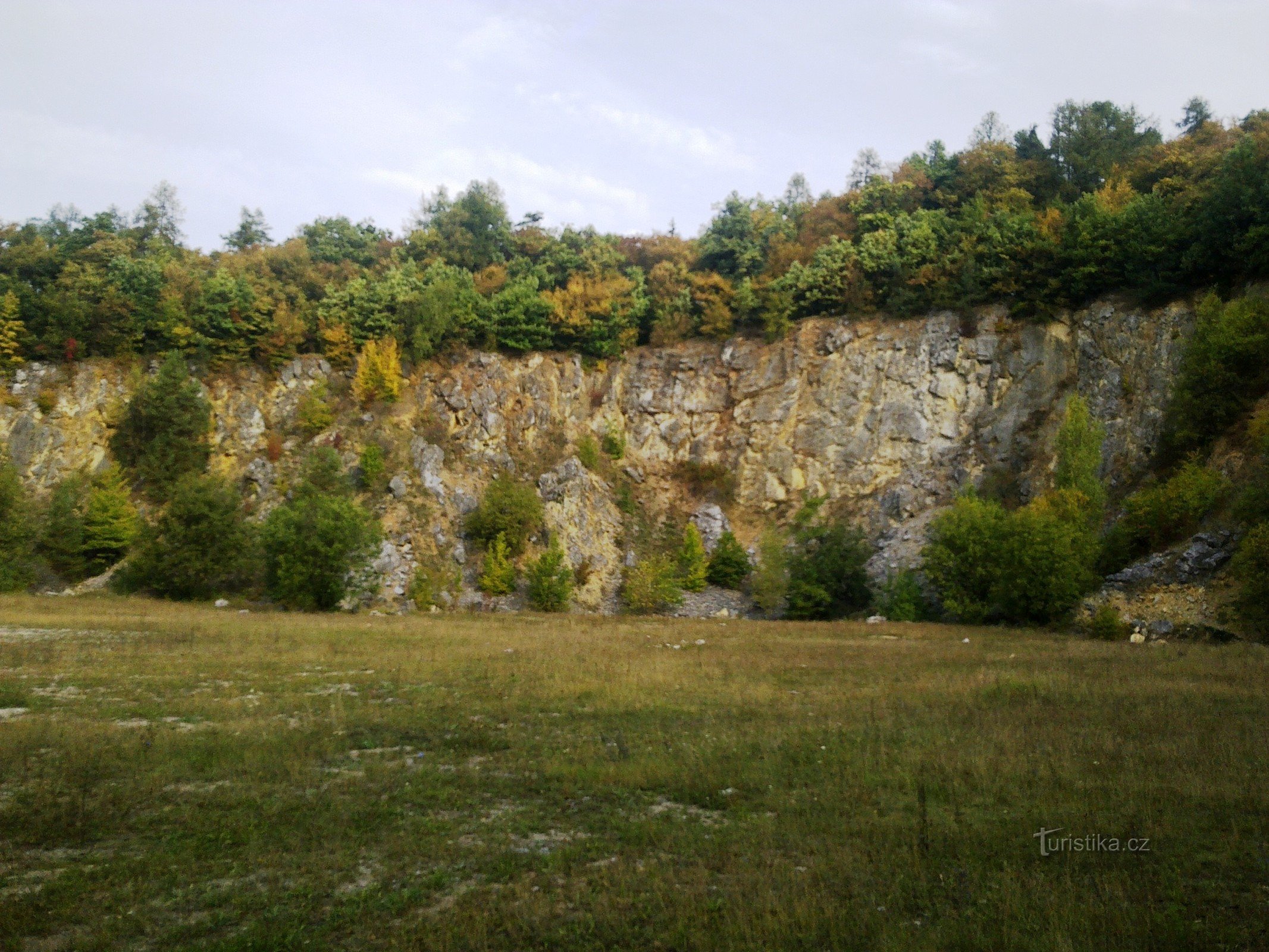 Kalkbrud under Hádkem