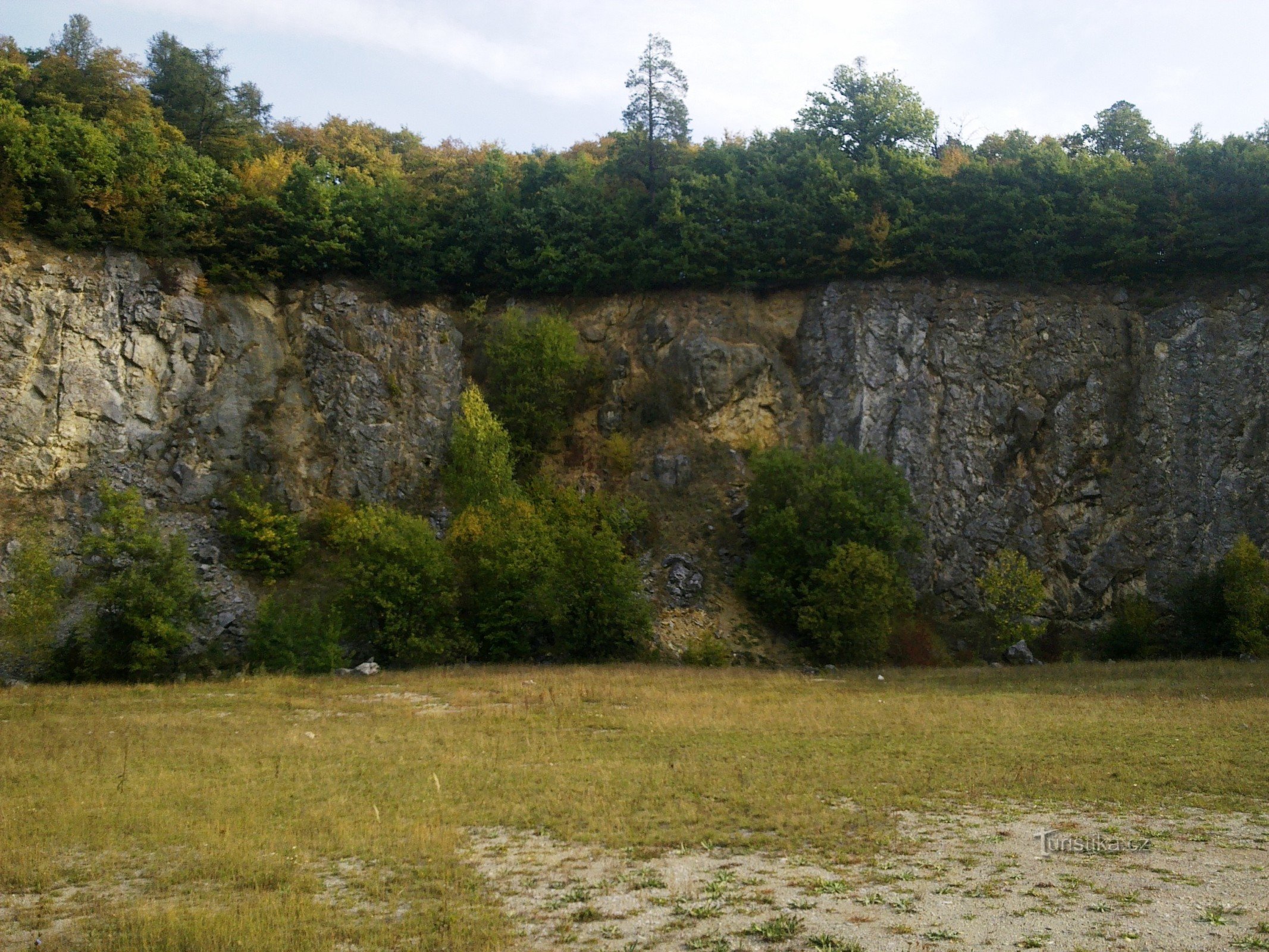 Kalkbrud under Hádkem