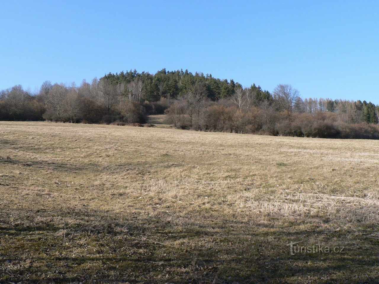 Wapień, widok od południa