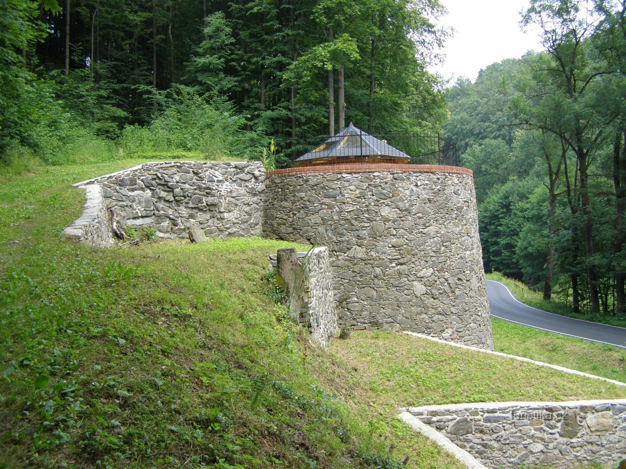 Piedra caliza cerca de Javorník
