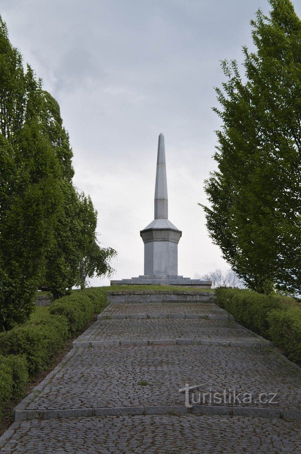 Váppenná - a monument to the victims of wars
