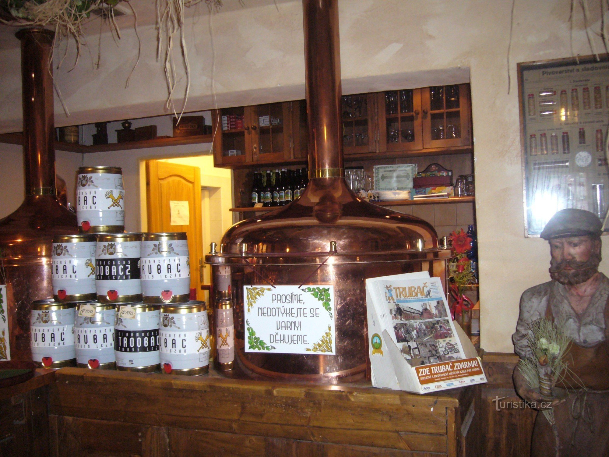 Sudhaus in der Brauerei