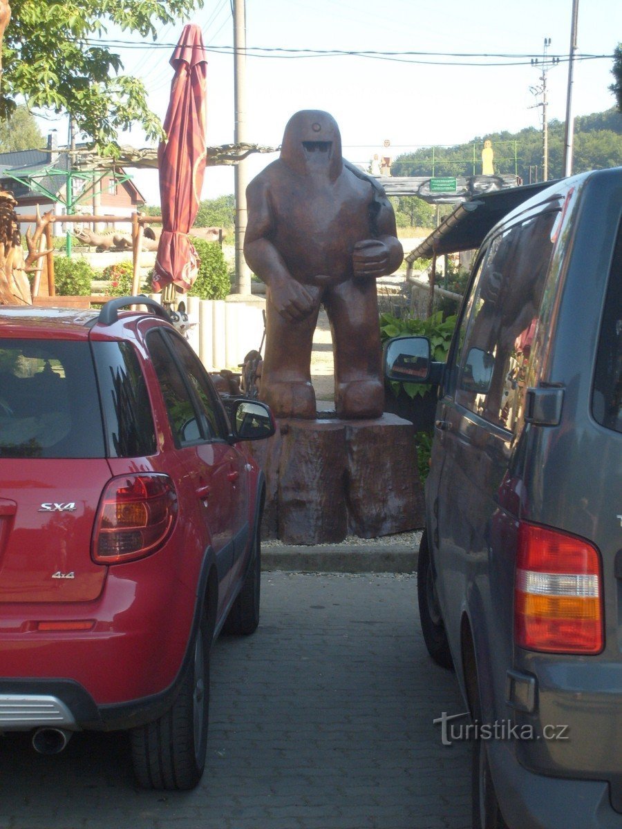 Your car will be guarded by a Golem