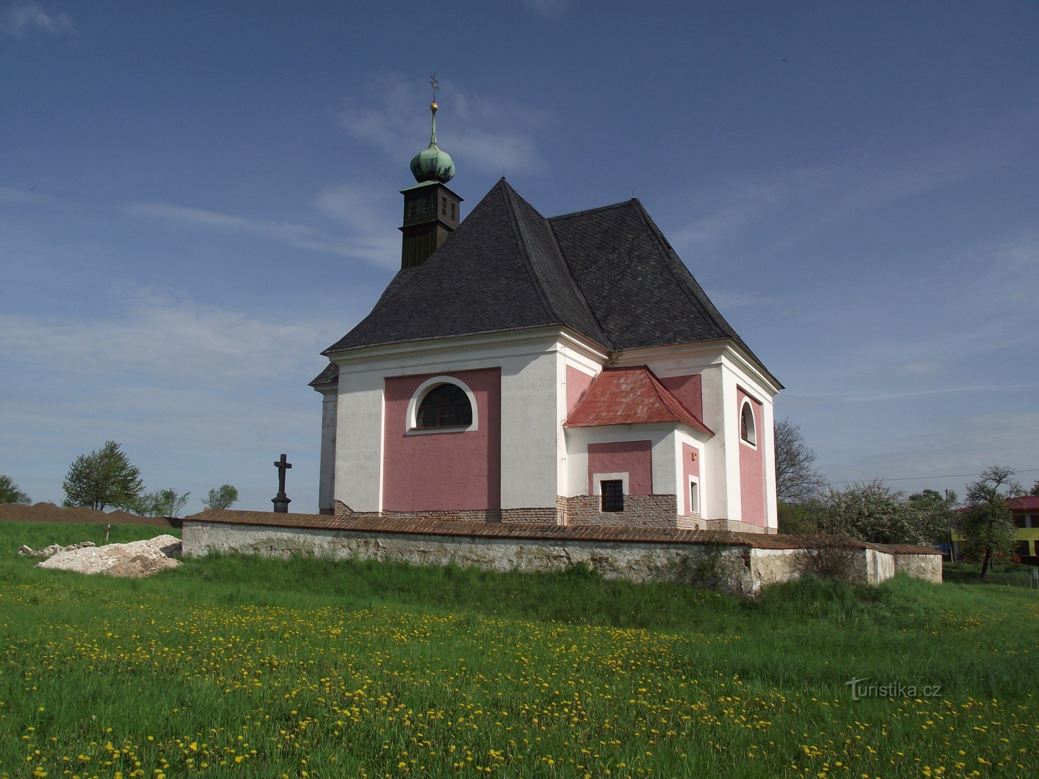 Vážany (Boskovics mellett) – Szűz Mária Angyali üdvözlet templom