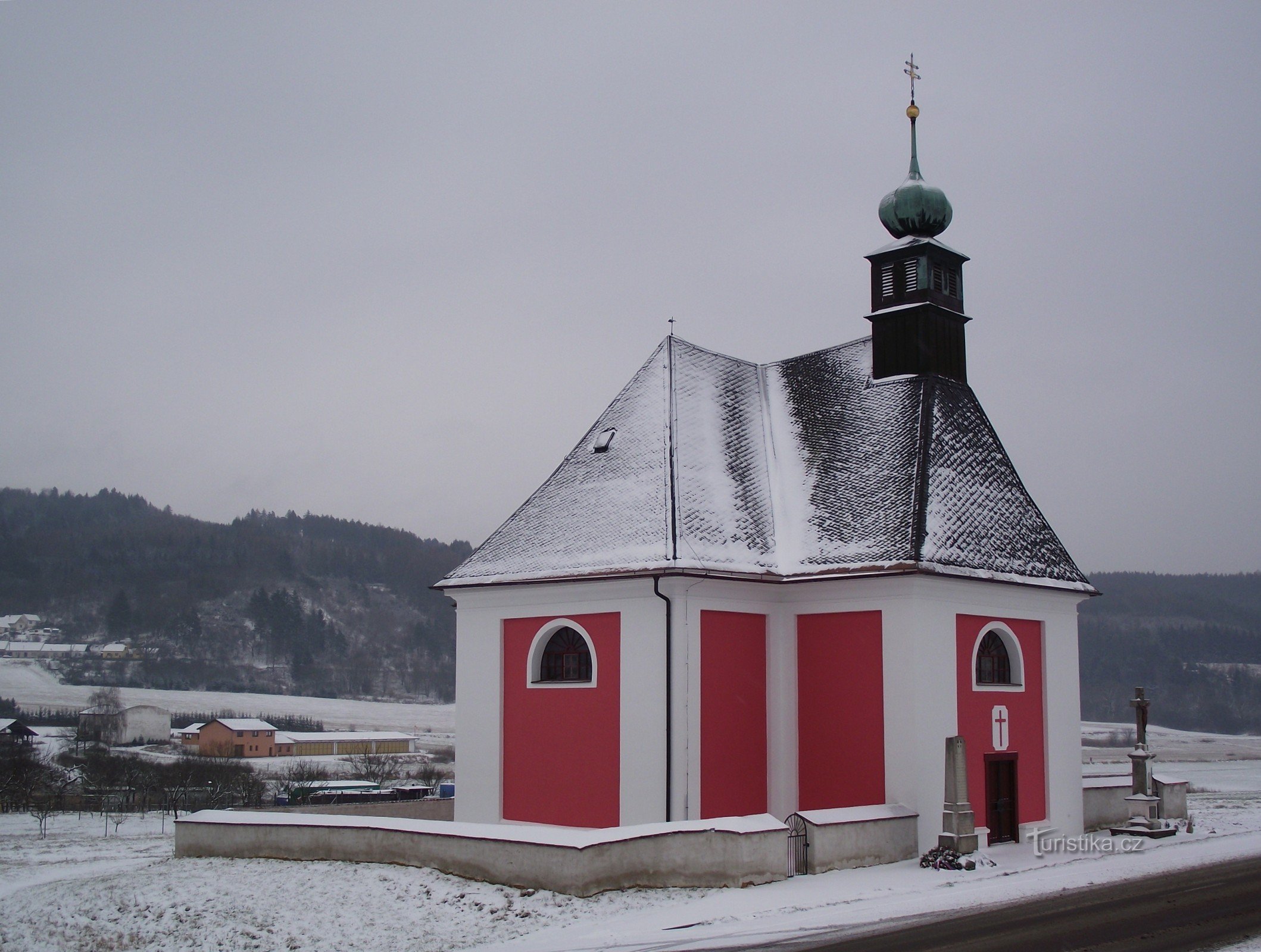 Vážany (Boskovics mellett) – Szűz Mária Angyali üdvözlet templom
