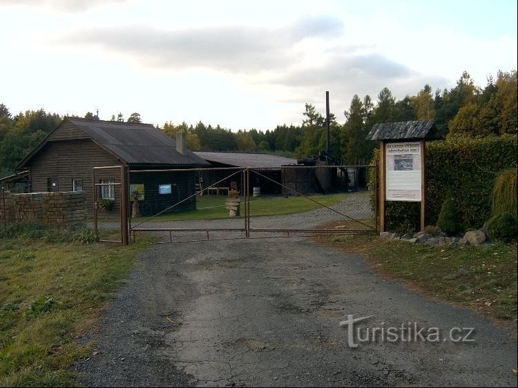 Entrance to the premises