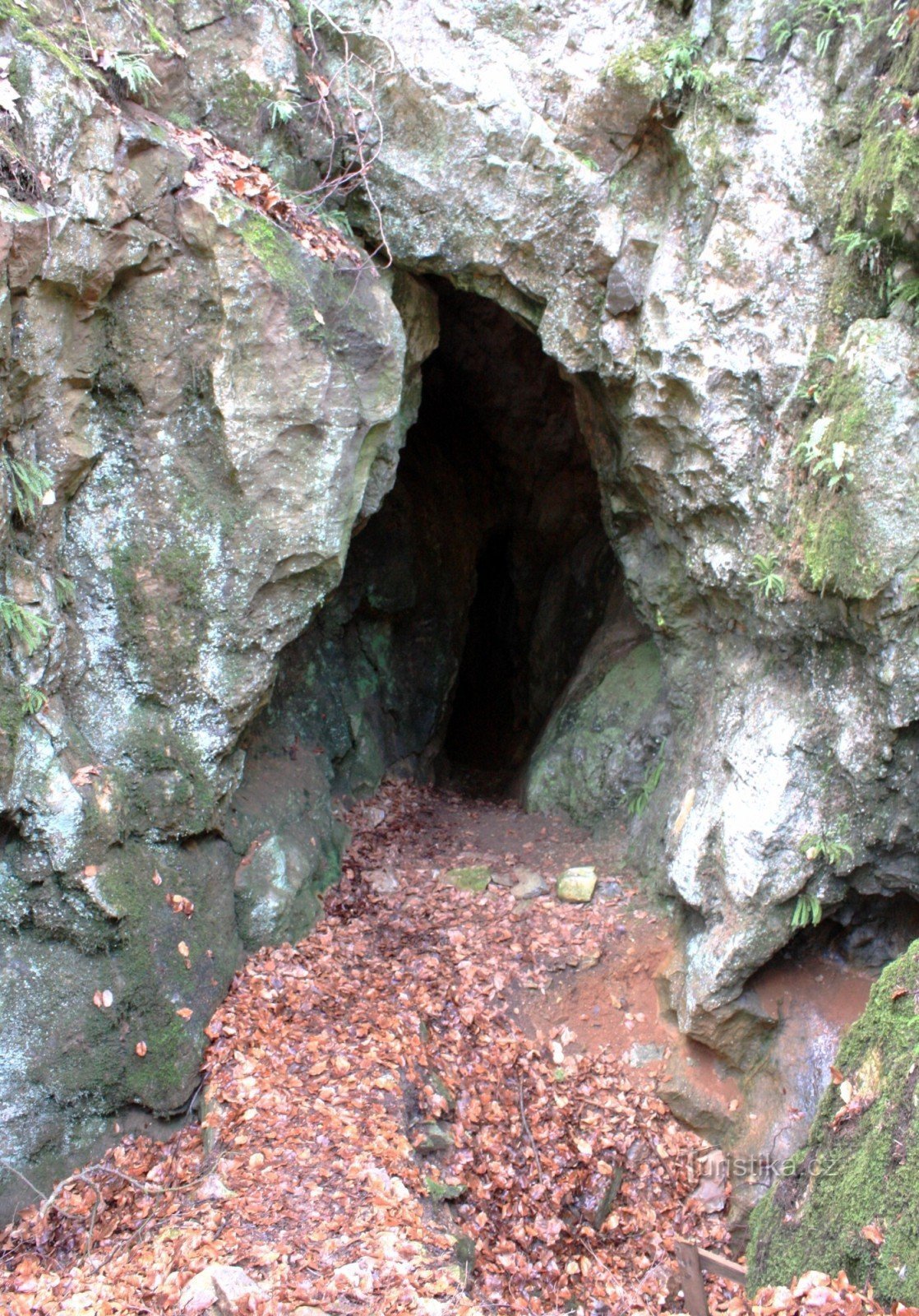 洞窟Sklepへの入り口