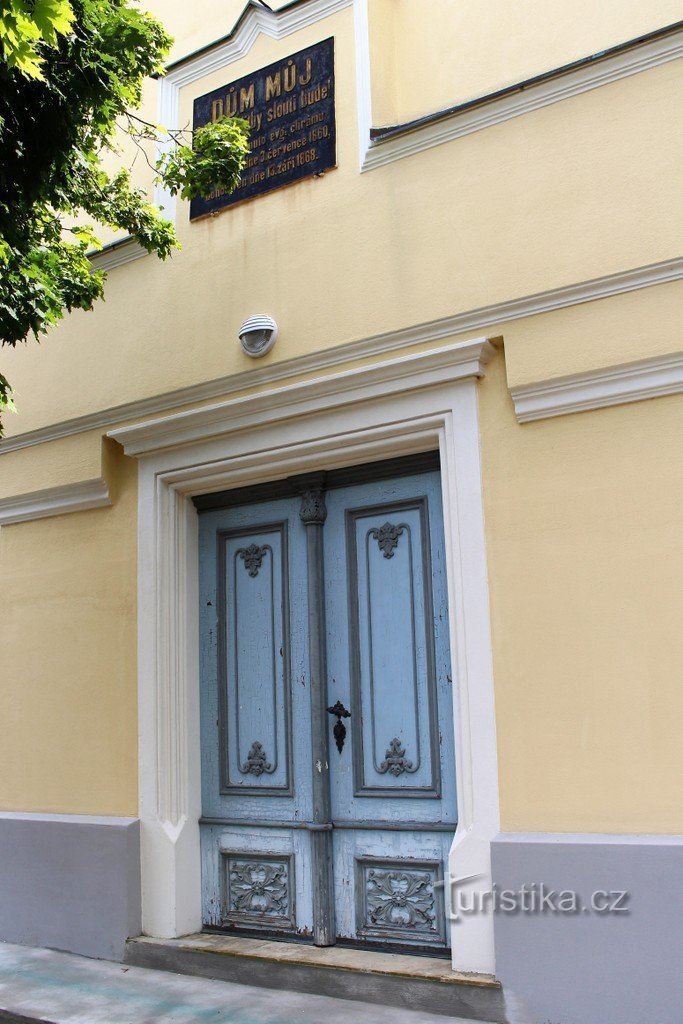 Entrance to the church