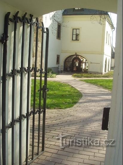 entrance to the castle