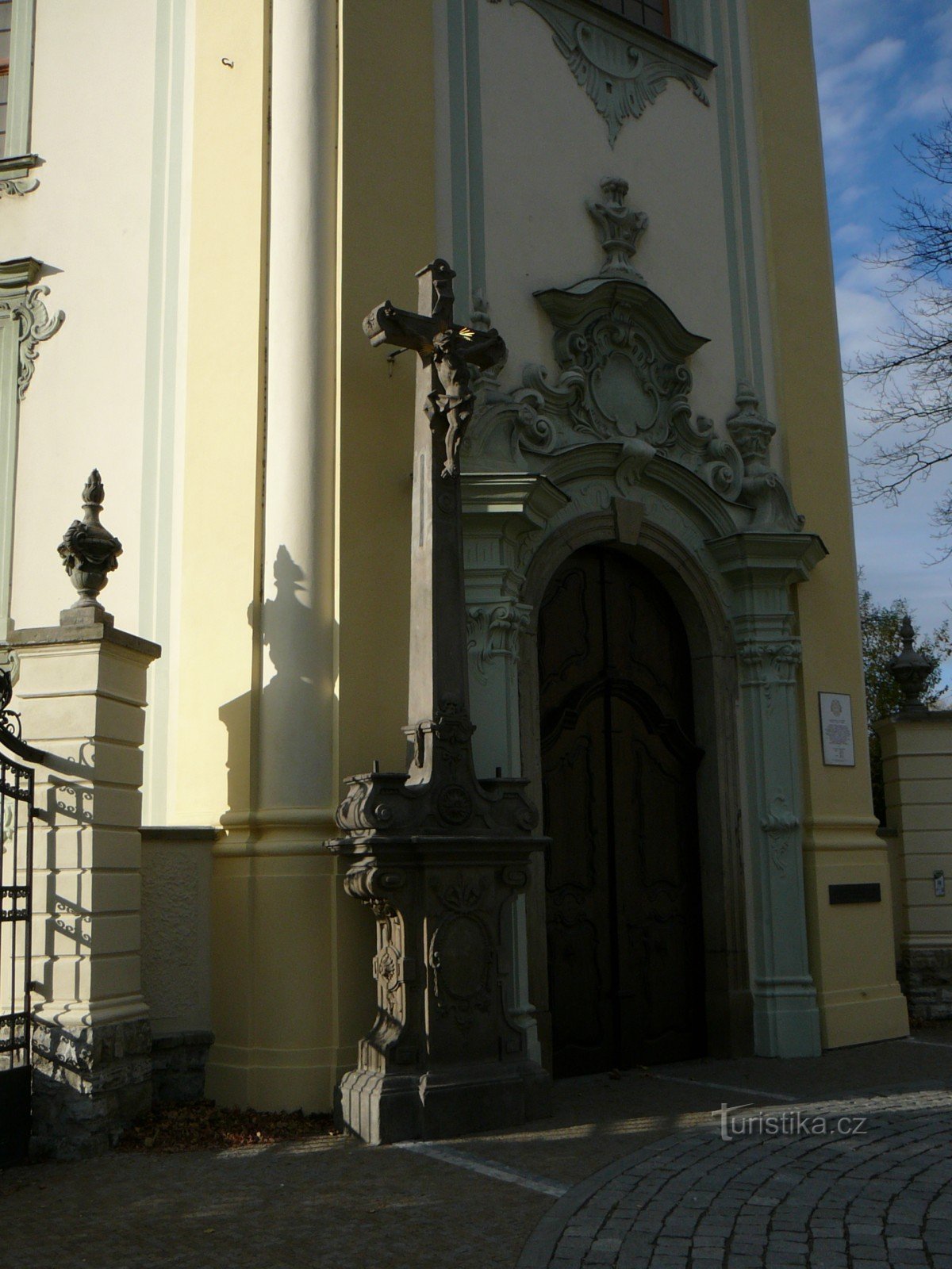 the entrance of Jan and Pavle Místek