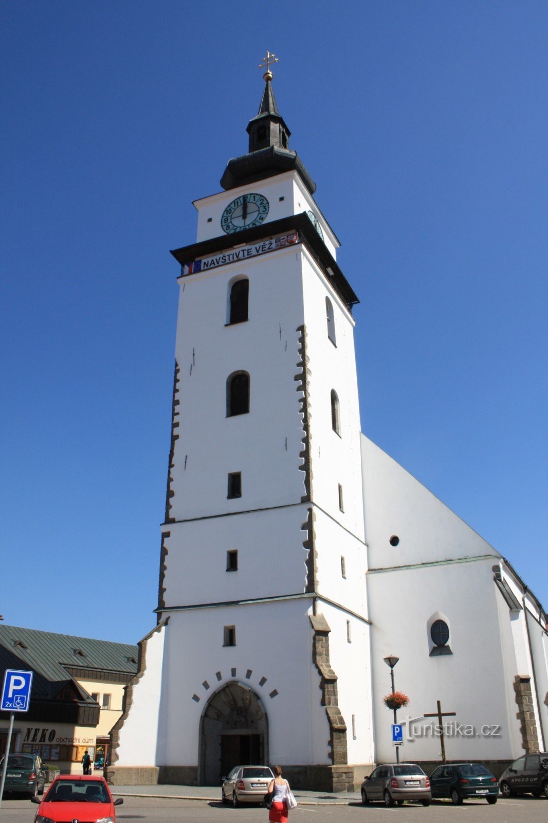 Velé Meziříčí - turnul orașului