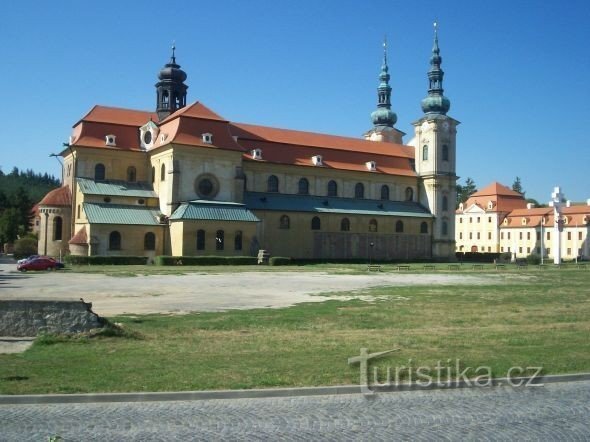 Velehrad-basiliek en cluster