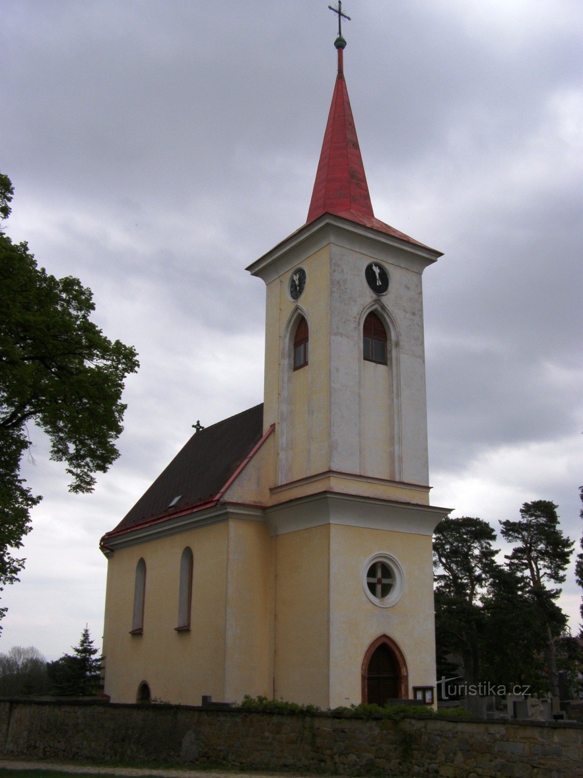 Velichovky - Biserica Schimbarea la Față a Domnului