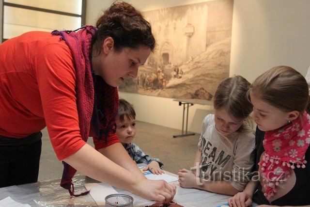 Lapset nauttivat pääsiäislomasta myös Kaakkois-Määrin museossa Zlínissa