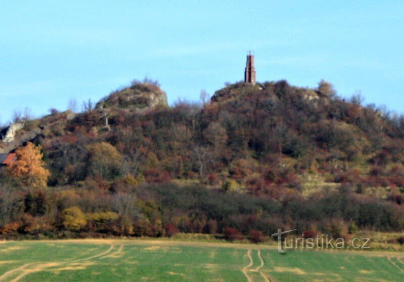 Veliš - Aussichtssäule