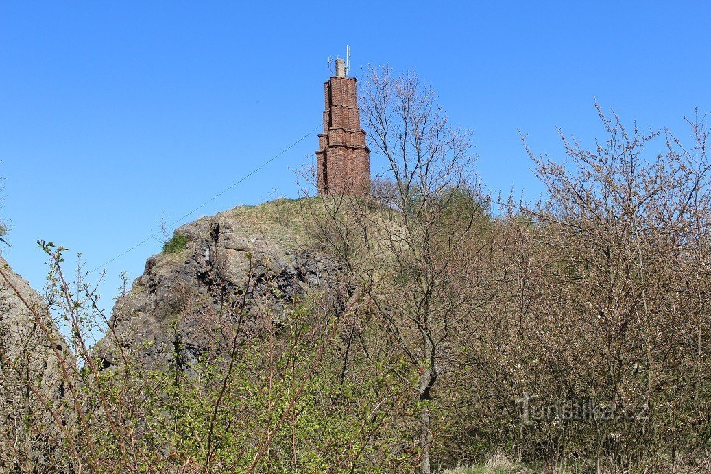 Veliš, vrchol