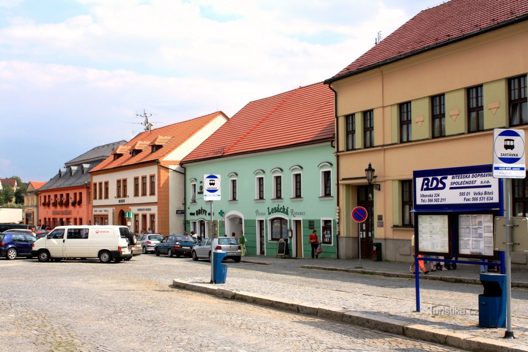 Velká Bíteš - stație de autobuz