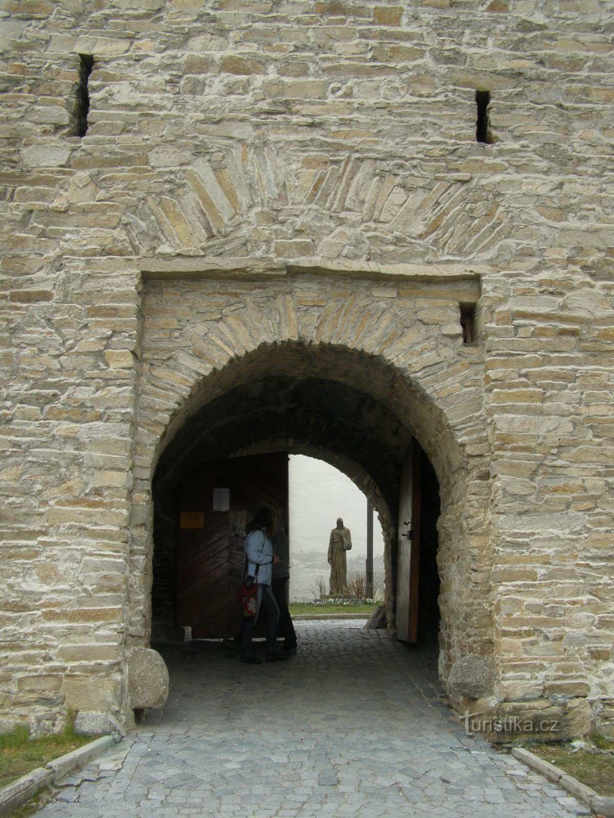 Velká Bíteš - en stad med en kyrklig fästning