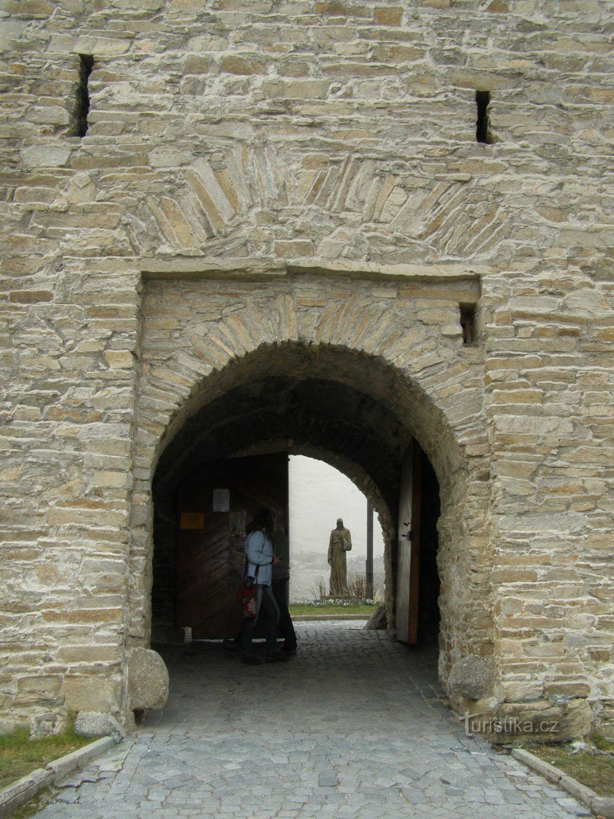 Velká Bíteš - une ville avec une église-forteresse