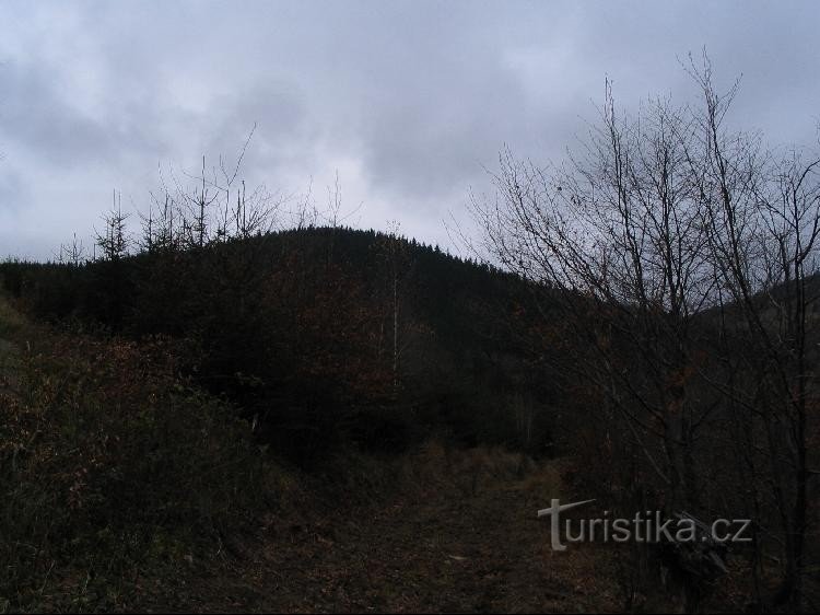 Velká kykula : Vue depuis Skalka