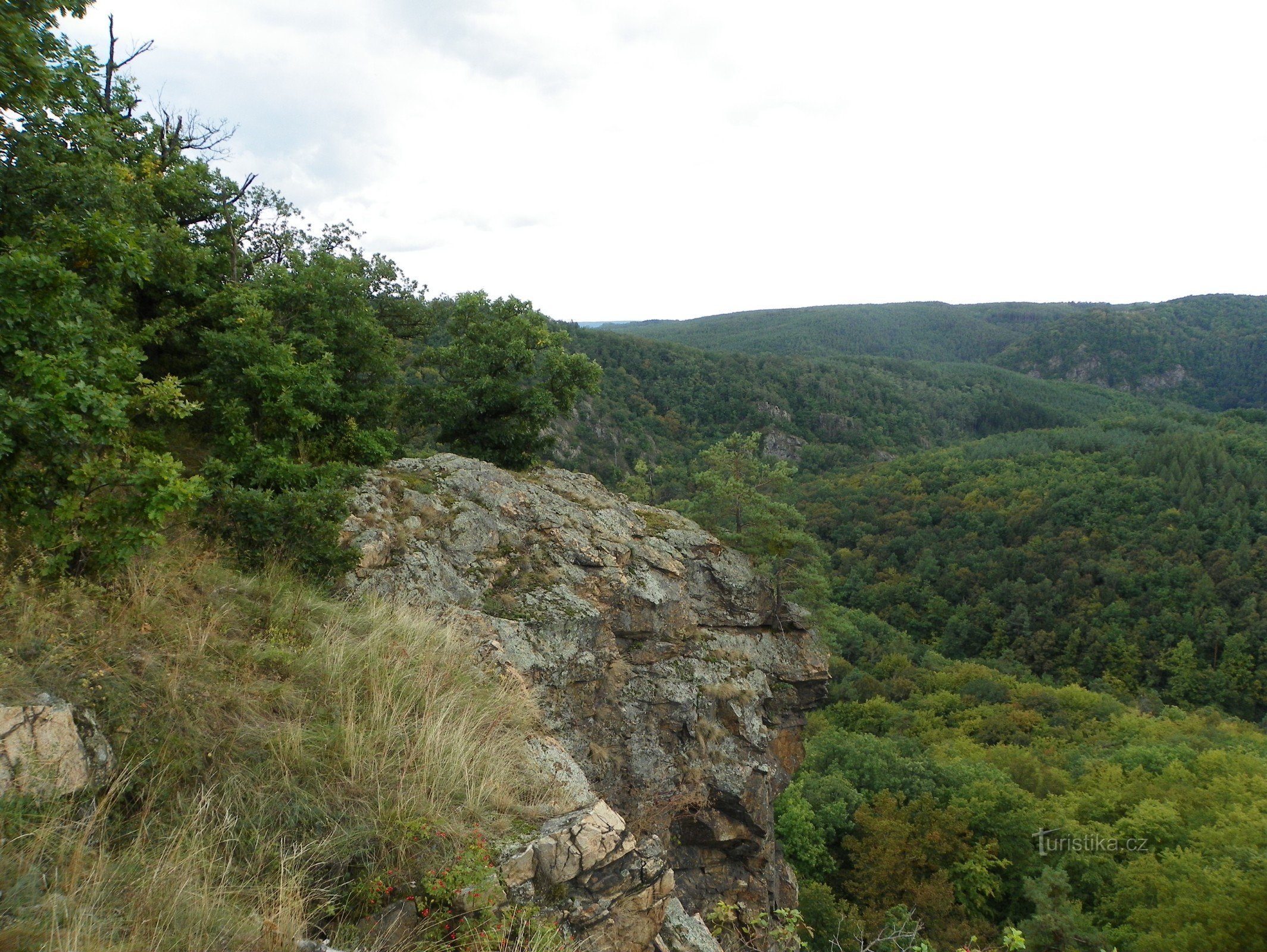 Grande roccia - punto panoramico