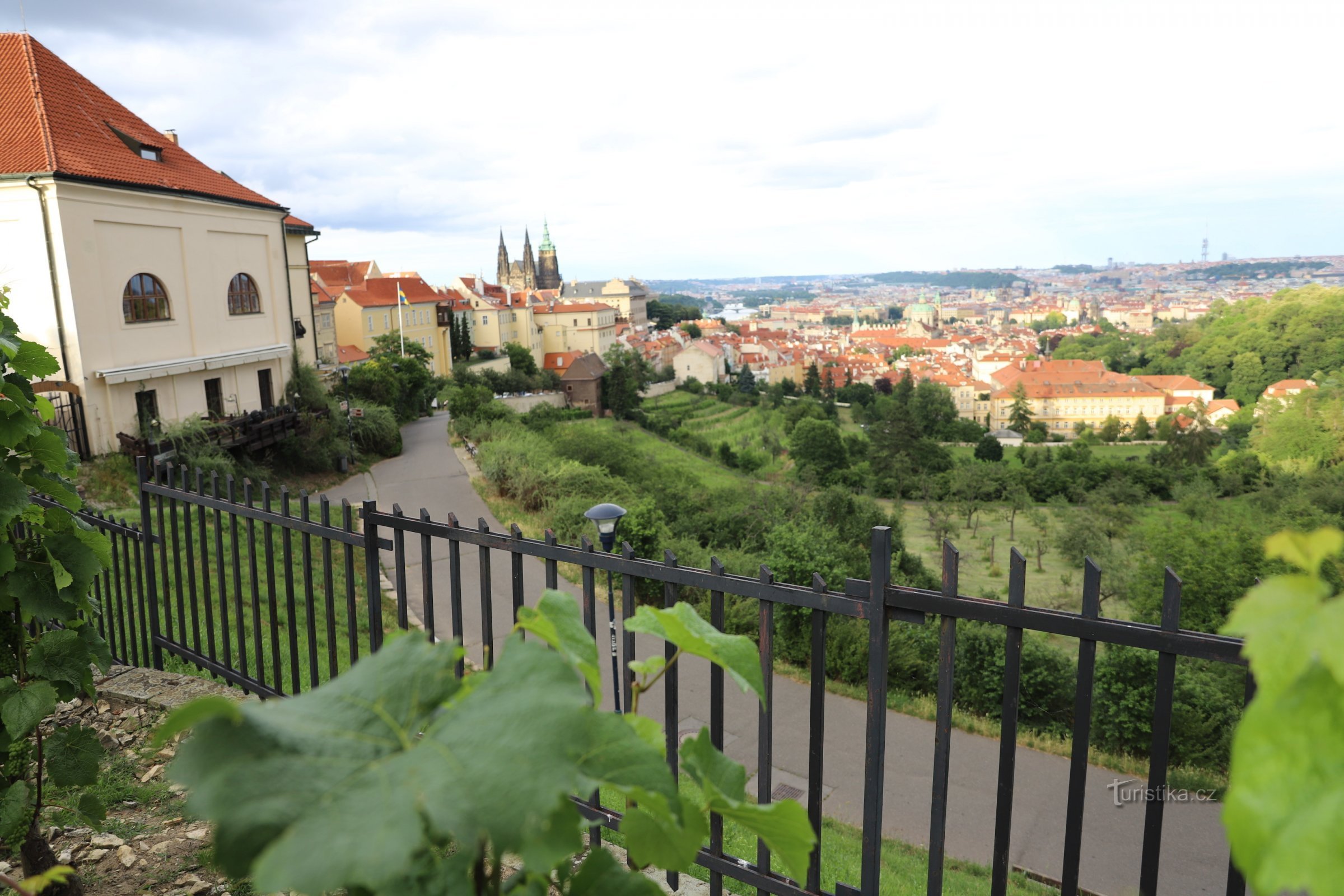 O grande jardim Strahov