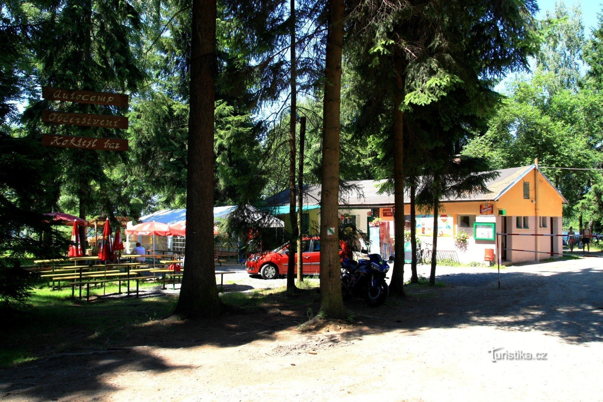 Velké Dářko - accoglienza camper