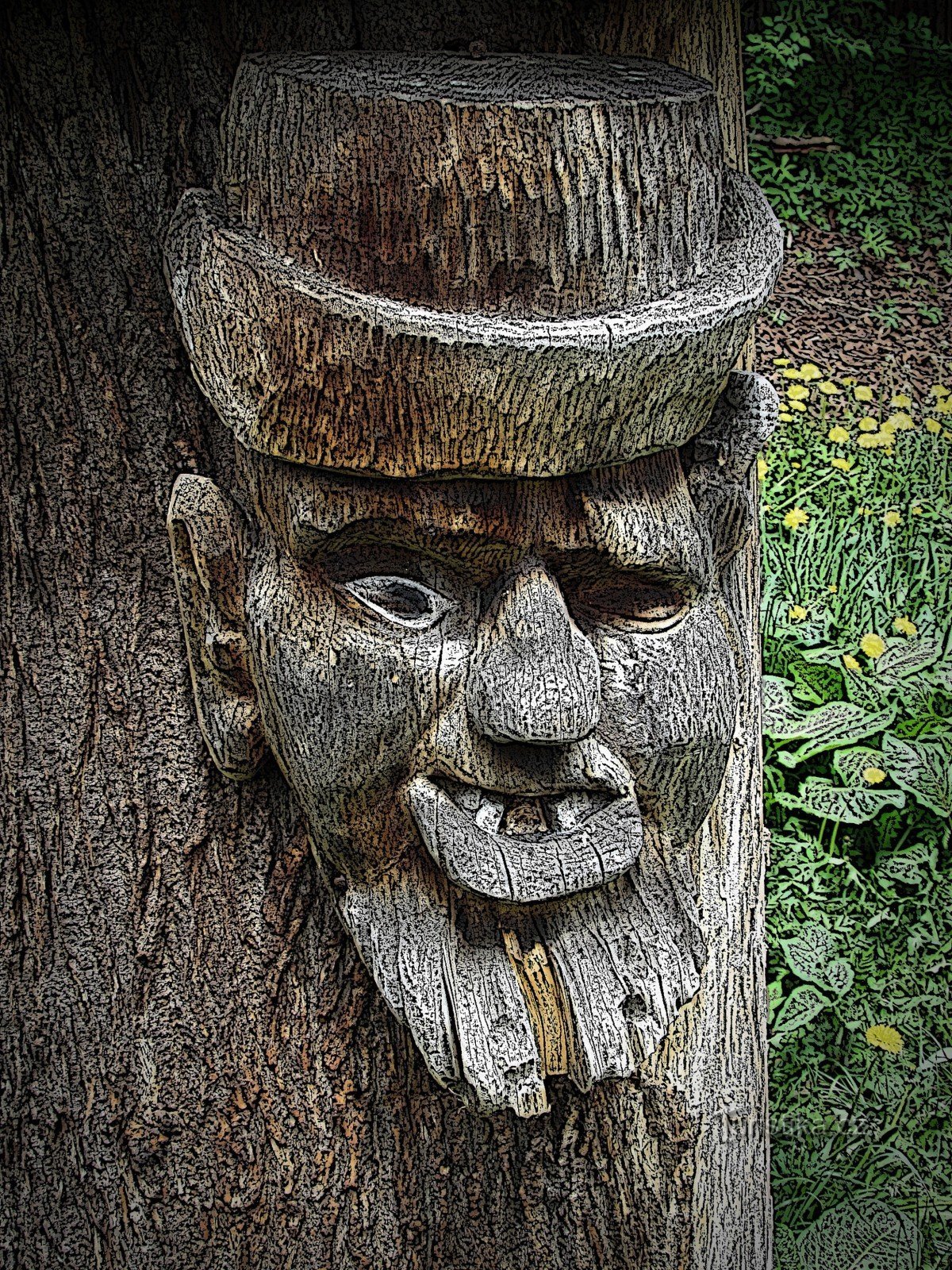 Velké Karlovice - terreno do Museu Karlovský