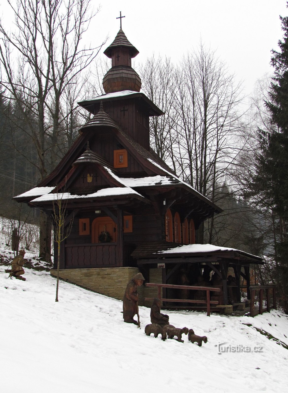 Velké Karlovice - chapel of St. Hubert and the Tree of Life II