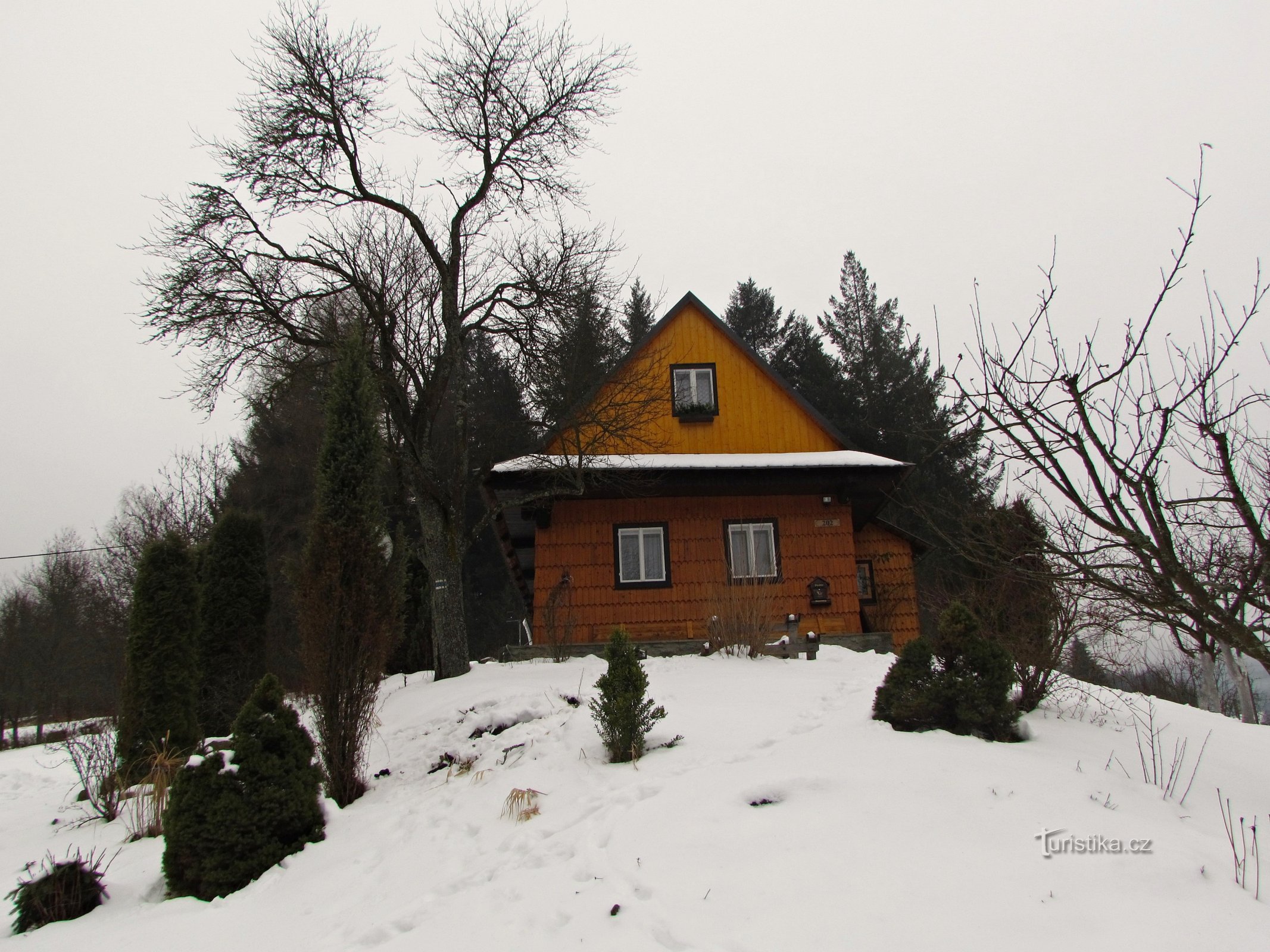 Velké Karlovice - capilla en Podťate