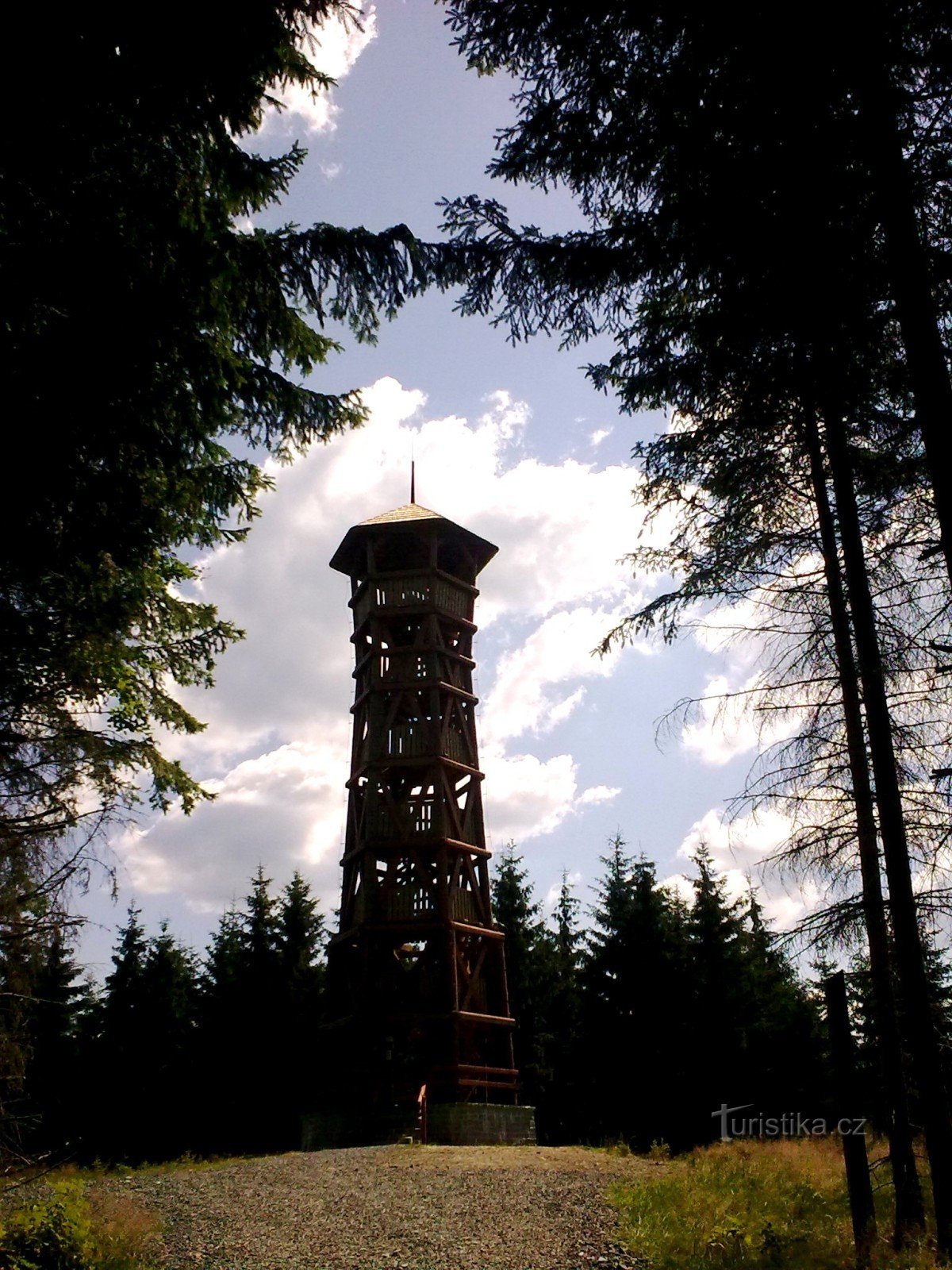 Velké Karlovice, Leskové - Miloňová observation tower - Hotel Galík