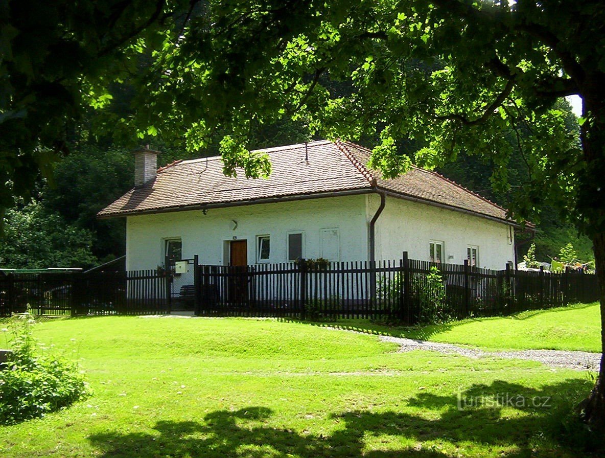Velké Losiny-hus nära den tidigare herrgårdskvarnen-Foto: Ulrych Mir.