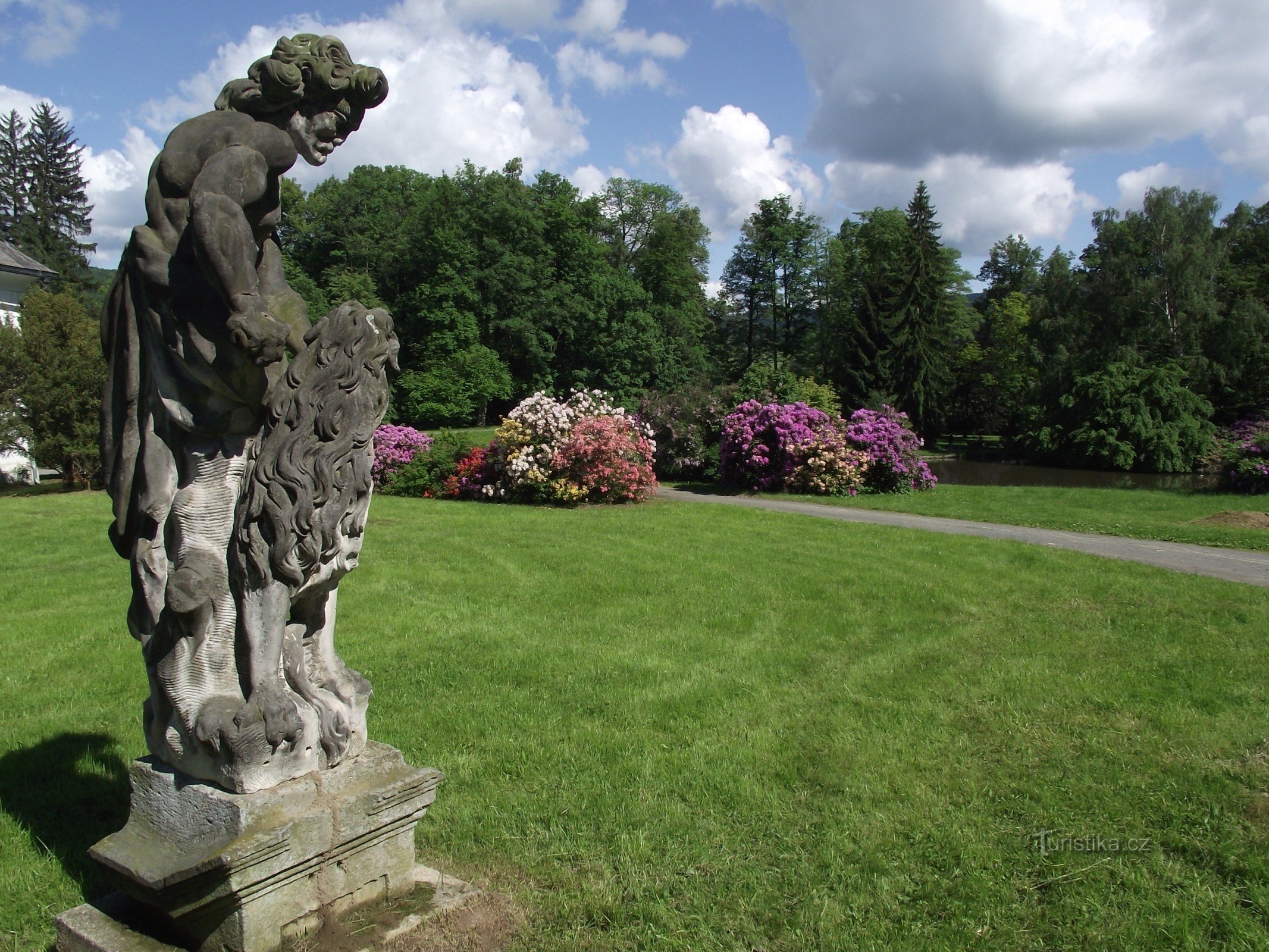 Velké Losiny - Skønheden i slotsparken