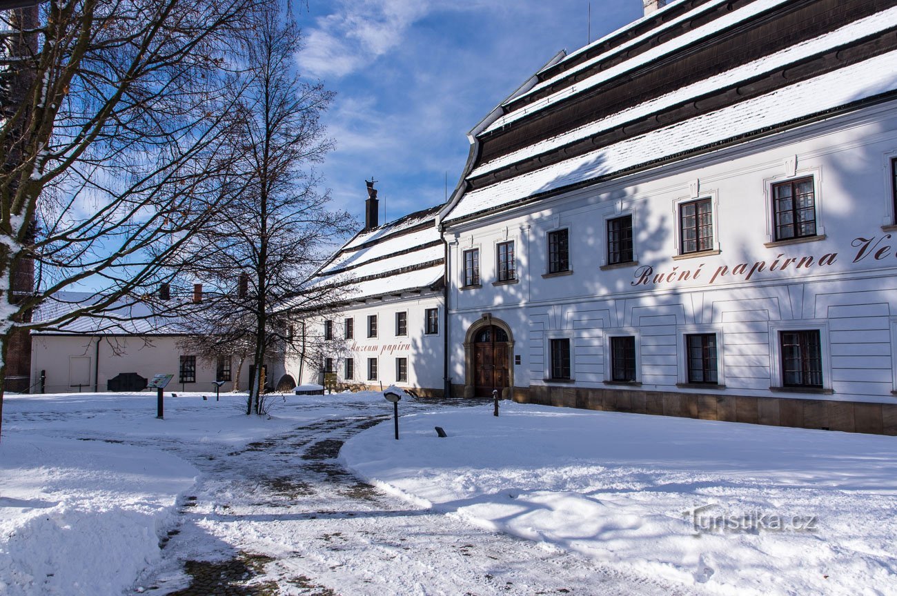 Velké Losiny - In winter clothes