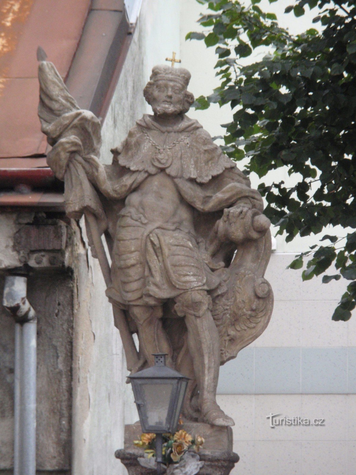 Velké Meziříčí - baroque sculptures in Hornoměstská street