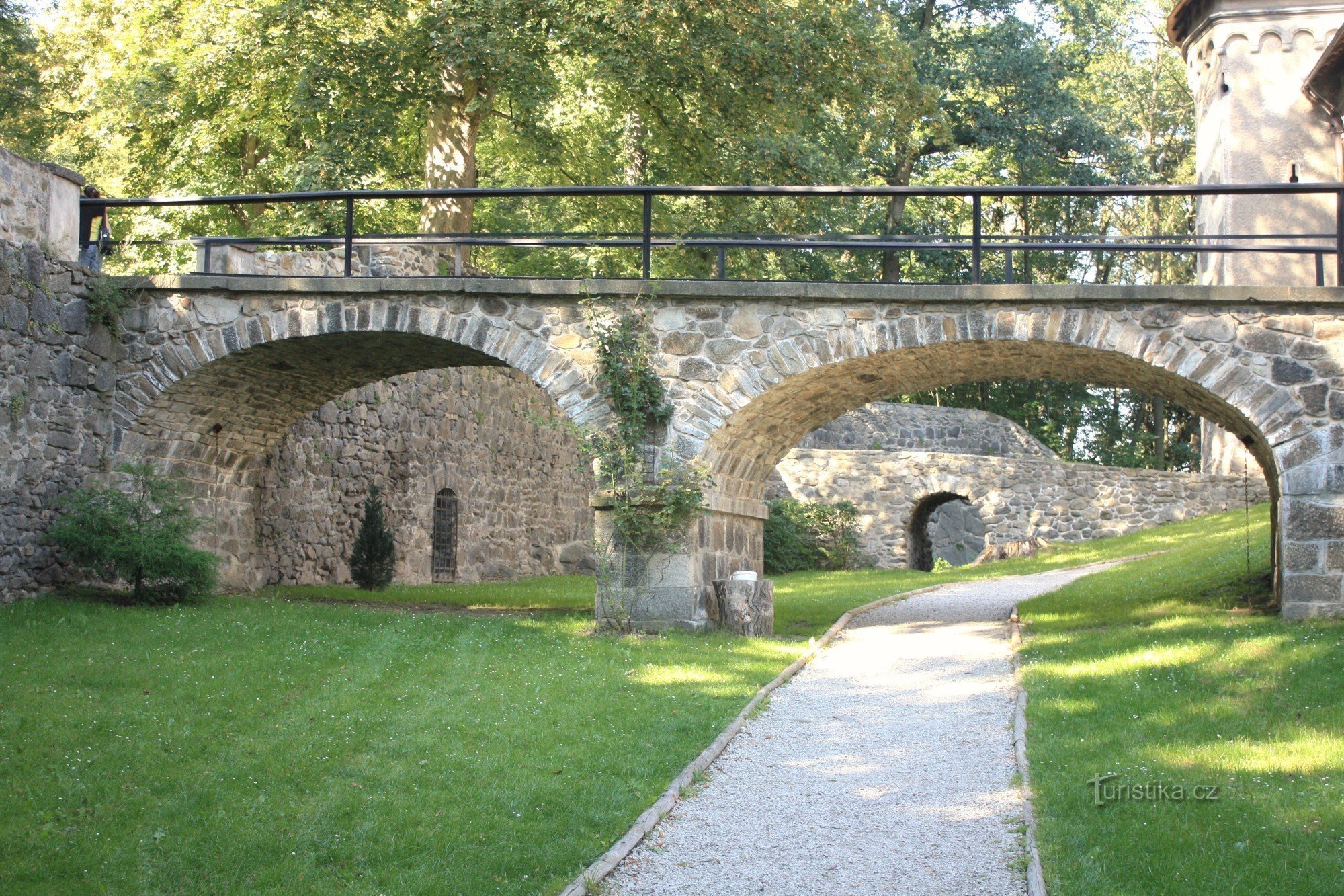 Velké Meziříčí - công viên lâu đài