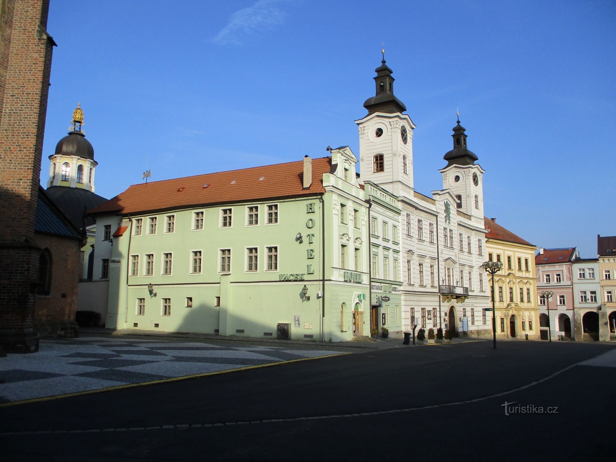 Velké náměstí osoitteesta nro 166 (Hradec Králové, 9.2.2020. helmikuuta XNUMX)