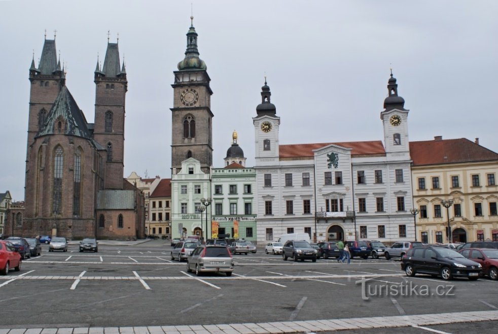 Velké náměstí în Hradec Králové